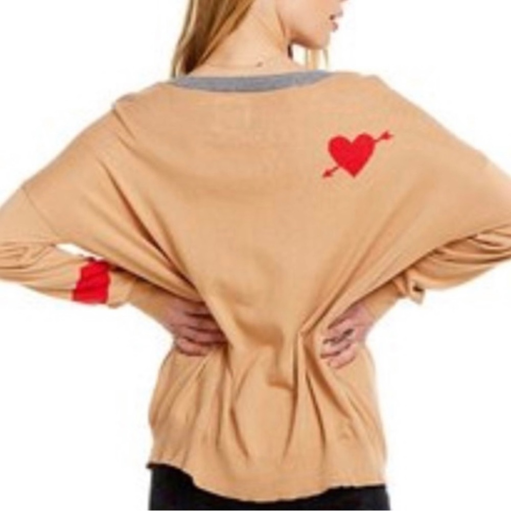 Chaser Voulez Vous Sweater MEDIUM $25 OBO - Picture 3 of 6
